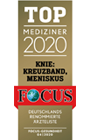 Focus List Top-Doctors Knee Surgeon Signage 2020